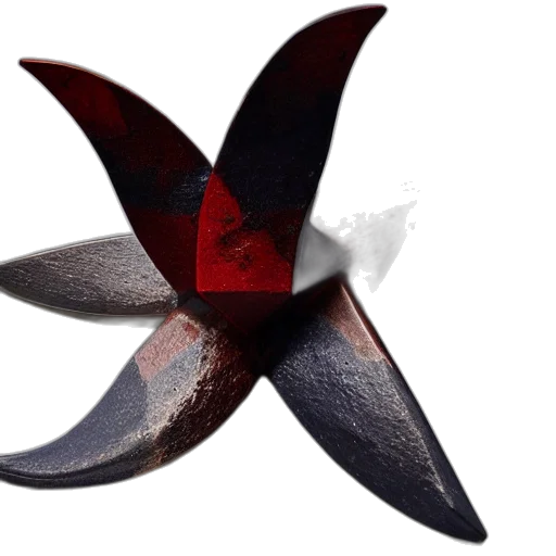 weapon, flower, hat, sword, 3d render, concept art, photorealistic, fantasy art transparent PNG cut-out