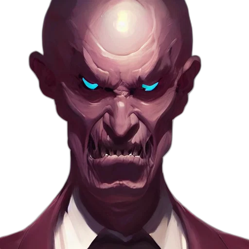 face, mask, concept art, comic book art transparent PNG cut-out
