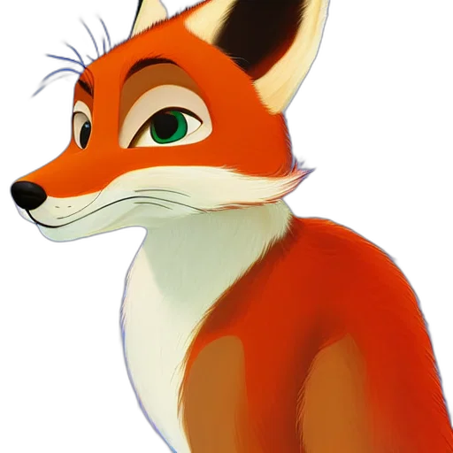 staff, animal, face, crown, concept art, watercolor, 3d render, cartoon transparent PNG cut-out