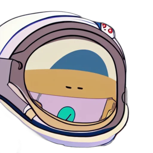 mask, hat, robot, face, concept art, cartoon, anime, outer space transparent PNG cut-out
