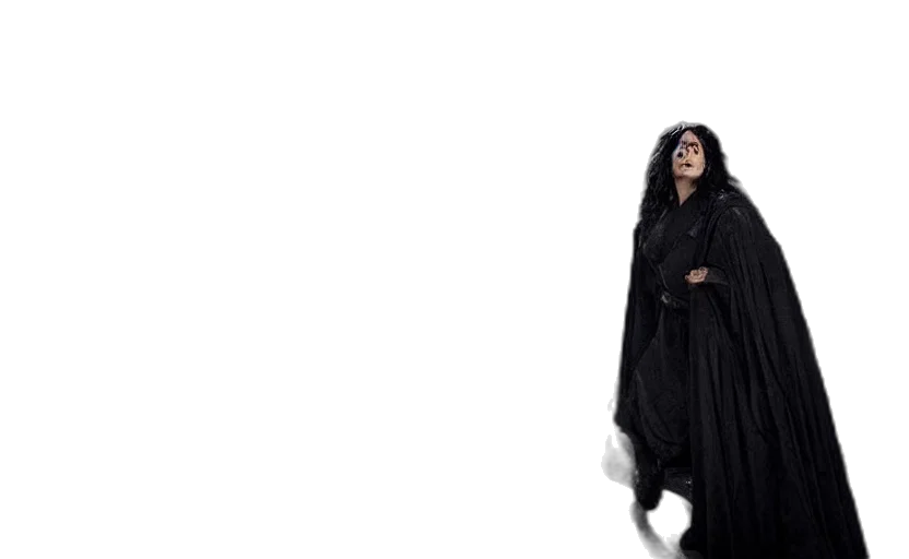dress, staff, creature, jacket transparent PNG cut-out