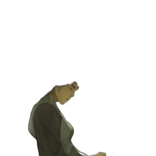 staff, dress, jacket, face, concept art, 3d render, watercolor, photorealistic transparent PNG cut-out