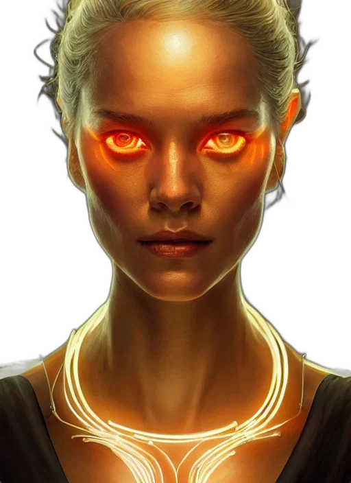 face, robot, mask, jewelry, cyberpunk, concept art, comic book art, fantasy art transparent PNG cut-out