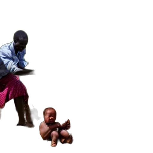 concept art, 3d render, photorealistic, african transparent PNG cut-out