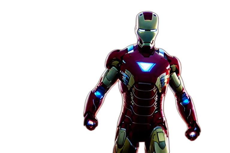robot, 3d render, concept art, comic book art transparent PNG cut-out