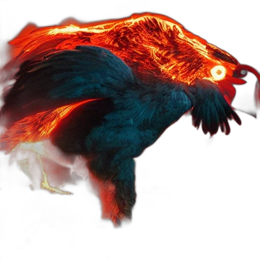 dragon, animal, creature, hair transparent PNG cut-out