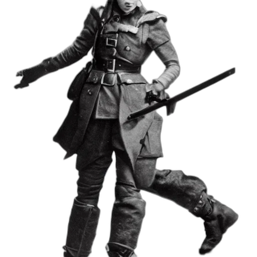 staff, weapon, jacket, sword, concept art, photorealistic, comic book art, photo transparent PNG cut-out