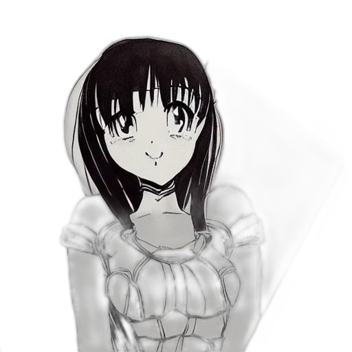robot, dress, jacket, weapon, anime, cartoon, concept art, 3d render transparent PNG cut-out
