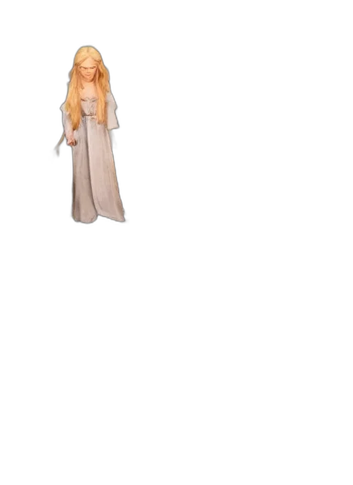 dress, hair, staff, jacket, 3d render, concept art, pixel art, photorealistic transparent PNG cut-out