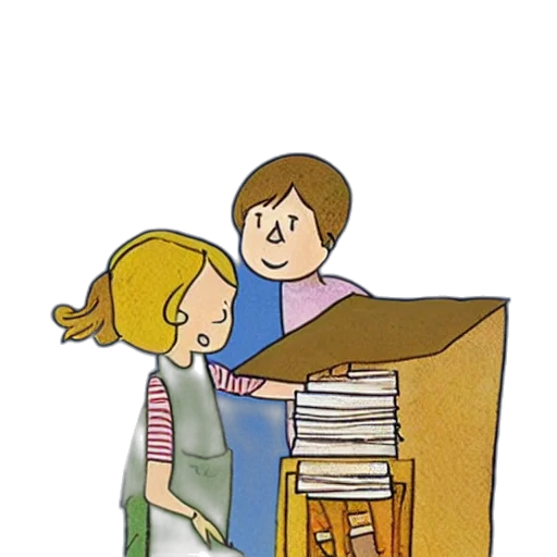 furniture, fire, snow, cover, children, story, book, about transparent PNG cut-out