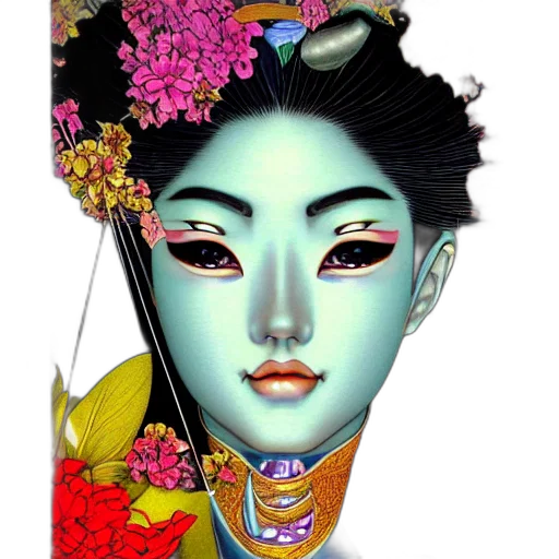 mask, face, jewelry, staff, photorealistic, fantasy art, concept art, oil painting transparent PNG cut-out