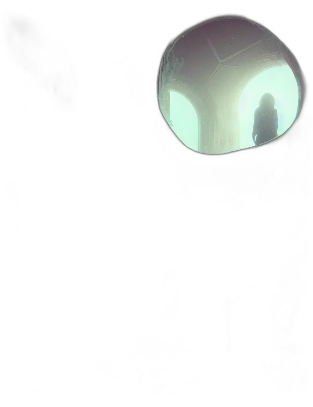 robot, mask, bottle, umbrella, concept art, 3d render, pixel art, vaporwave transparent PNG cut-out