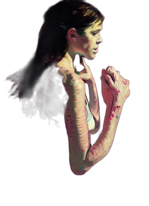 jewelry, staff, creature, dress transparent PNG cut-out