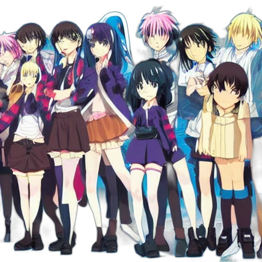 anime, concept art transparent PNG cut-out