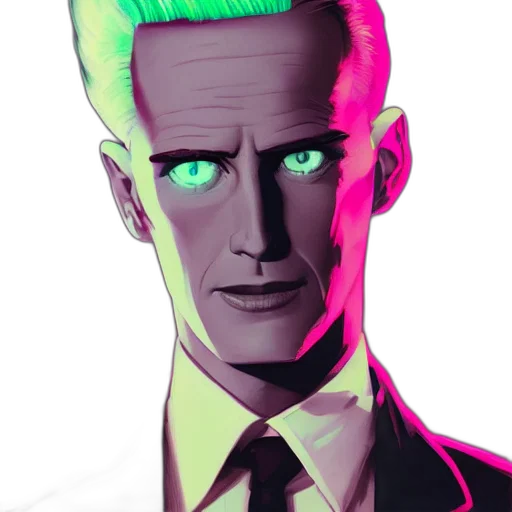face, mask, robot, jacket transparent PNG cut-out