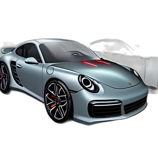 car, 3d render, photorealistic, concept art transparent PNG cut-out