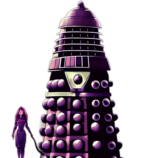 robot, dress, weapon, concept art transparent PNG cut-out