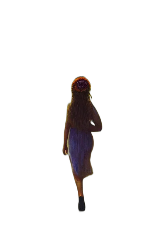 dress, hat, staff, crown, 3d render, concept art, oil painting, pixel art transparent PNG cut-out