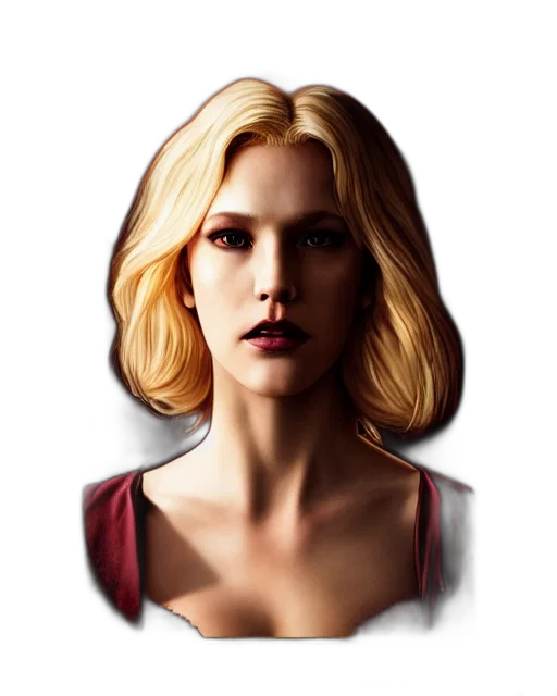 face, crown, photorealistic, pixel art, fantasy art, comic book art, red, majestic transparent PNG cut-out