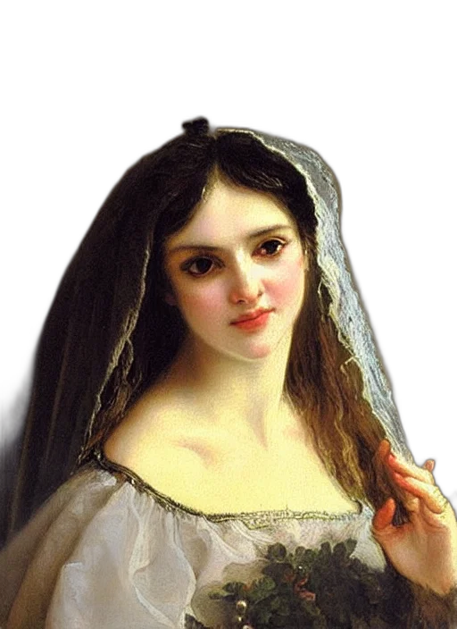dress, face, jewelry, hair, oil painting, photorealistic, fantasy art, pixel art transparent PNG cut-out