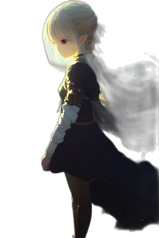 mask, staff, dress, sword transparent PNG cut-out