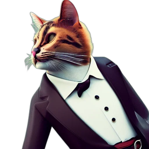 staff, animal, jacket, mask transparent PNG cut-out