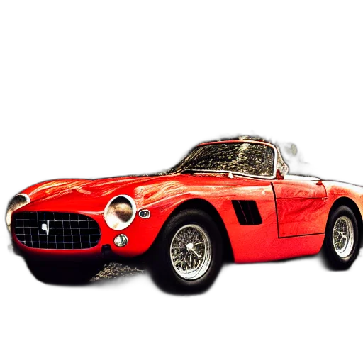 car, photorealistic, 3d render, concept art transparent PNG cut-out