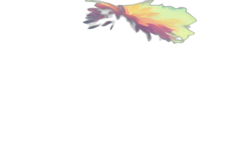 dragon, staff, hair, umbrella, pixel art, watercolor, concept art, fantasy art transparent PNG cut-out