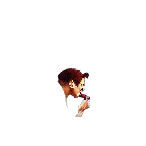 staff, hair, creature, robot transparent PNG cut-out