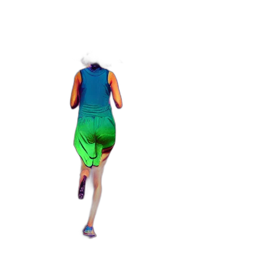 dress, jacket, creature, hat, 3d render, concept art, vaporwave, pixel art transparent PNG cut-out