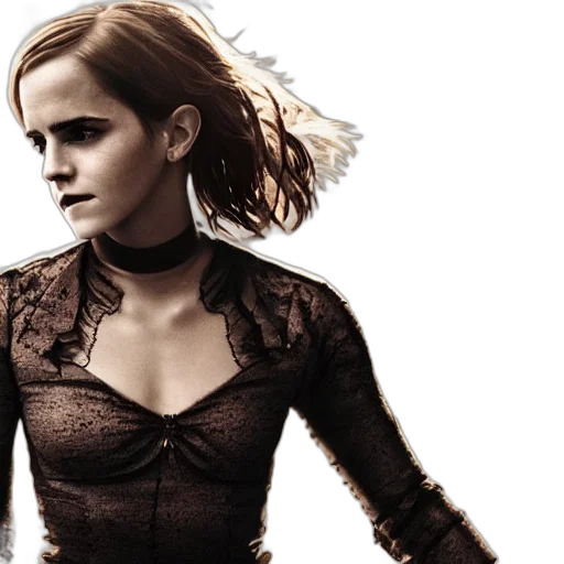 concept art, emma, watson, full, body, face, photography, hands transparent PNG cut-out