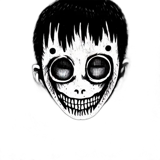 mask, face, creature, animal, comic book art, pencil sketch, cartoon, photorealistic transparent PNG cut-out