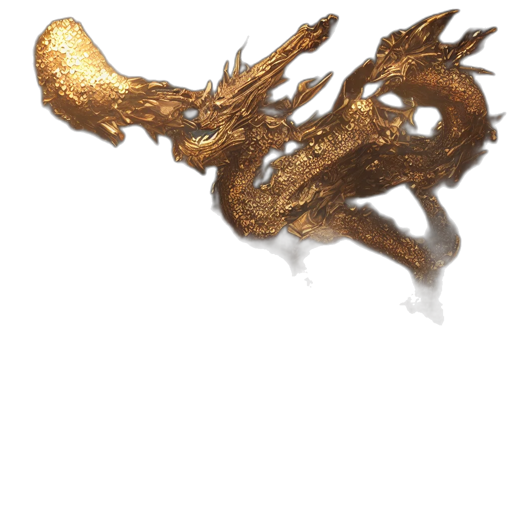 dragon, crown, weapon, staff transparent PNG cut-out