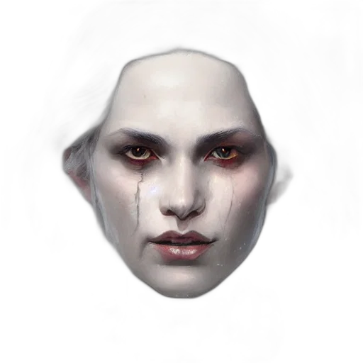 face, mask, creature, robot transparent PNG cut-out