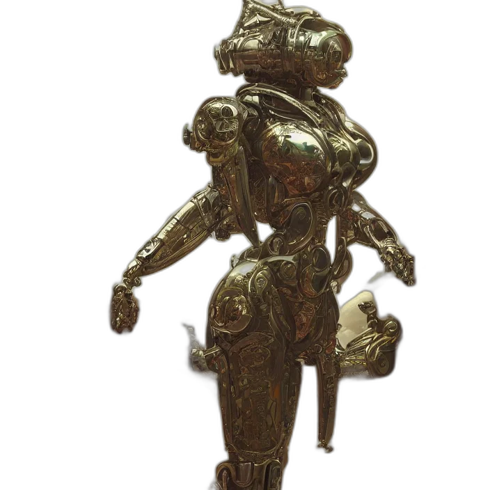 robot, staff, weapon, sword transparent PNG cut-out