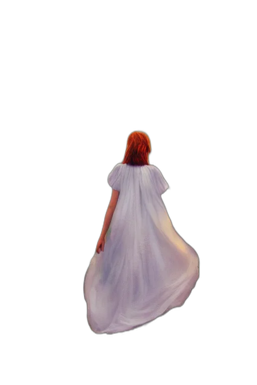 dress, hair, creature, bottle, concept art, 3d render, photorealistic, oil painting transparent PNG cut-out