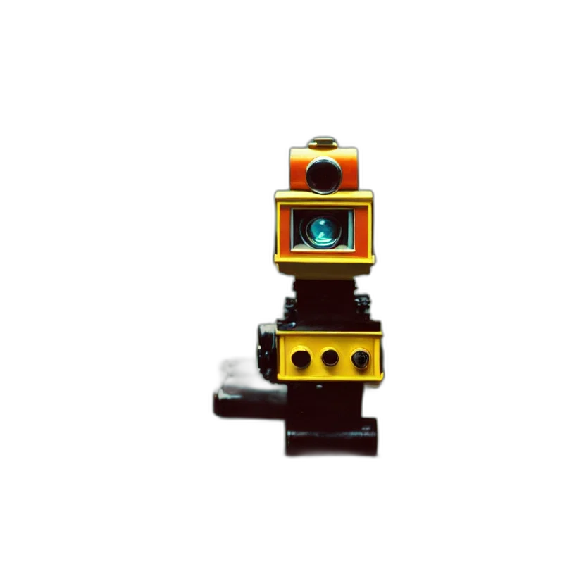 robot, staff, crown, jewelry transparent PNG cut-out