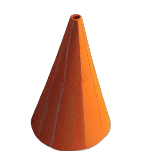 hat, umbrella, staff, crown, 3d render, photorealistic, concept art, orange transparent PNG cut-out