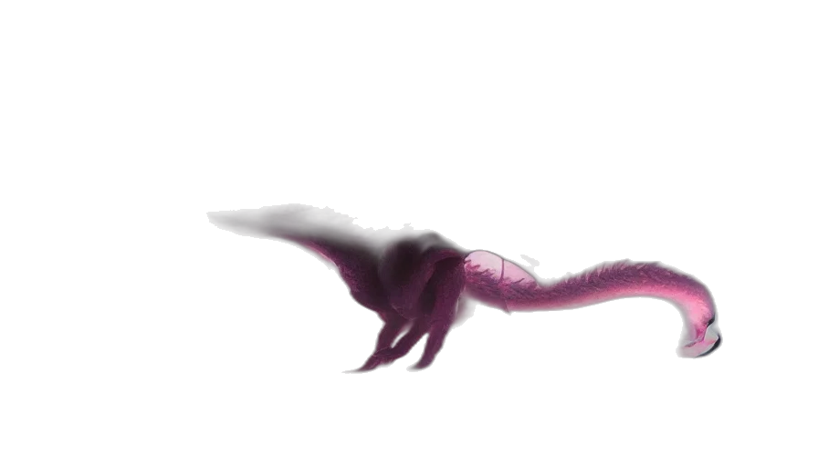 dragon, creature, animal, staff transparent PNG cut-out
