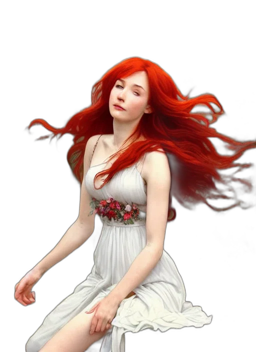 dress, fantasy art, photorealistic, concept art transparent PNG cut-out