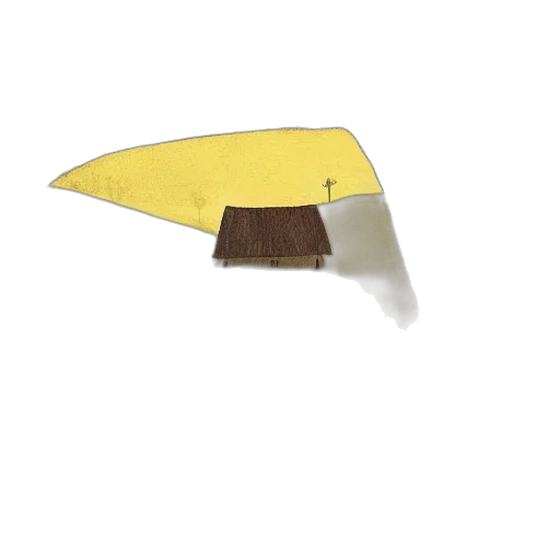 umbrella, hat, weapon, staff, 3d render, photorealistic, concept art, golden transparent PNG cut-out