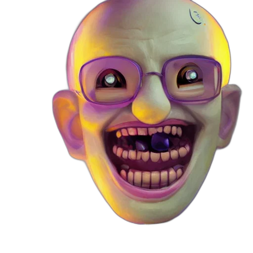 mask, face, creature, robot, 3d render, concept art, photorealistic, vaporwave transparent PNG cut-out