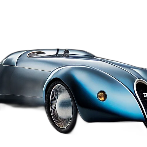 car, 3d render, concept art, photorealistic, futuristic, bugatti, type, atlantic transparent PNG cut-out