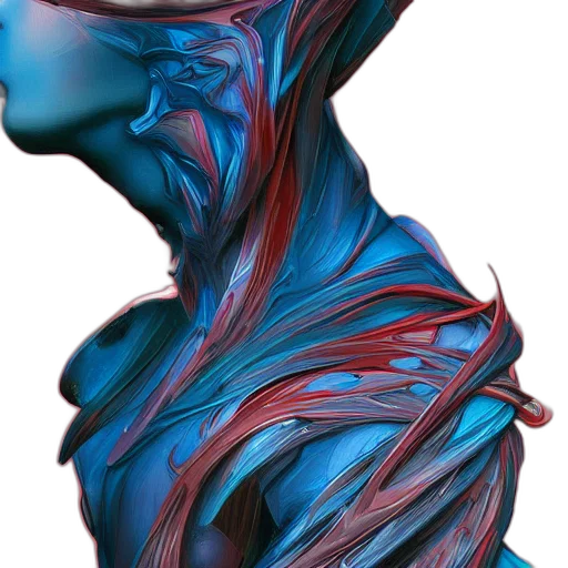 face, hair, mask, dress transparent PNG cut-out