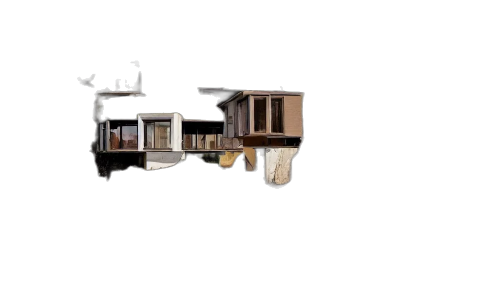 building, furniture, 3d render, concept art transparent PNG cut-out