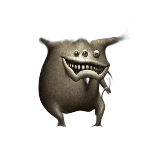 creature, animal, mask, staff transparent PNG cut-out