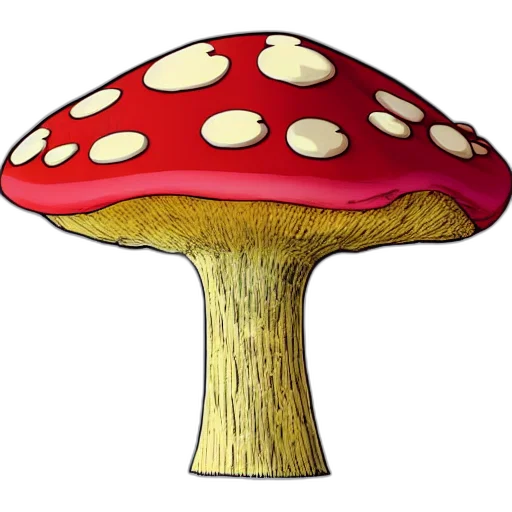 crown, hat, umbrella, food, 3d render, concept art, photorealistic, pixel art transparent PNG cut-out