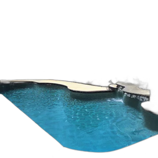 3d render, concept art, photorealistic, underwater, pool, hardware transparent PNG cut-out