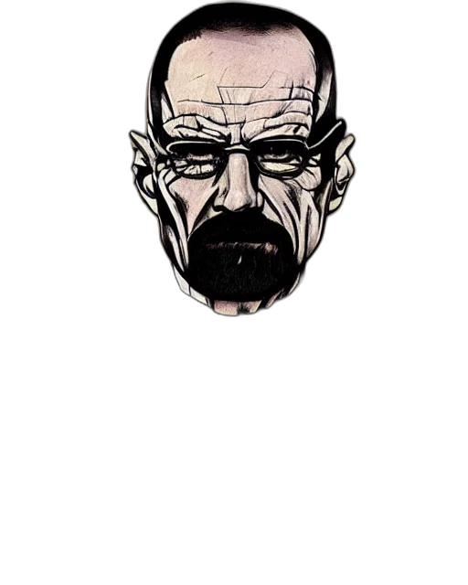 mask, face, comic book art, concept art transparent PNG cut-out