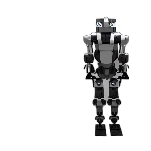 robot, weapon, 3d render, concept art transparent PNG cut-out